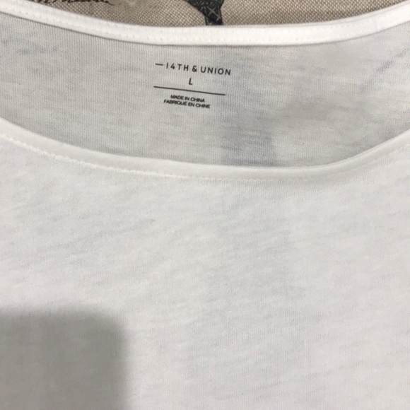 14th & Union Ruffle Sleeve Tee - Picture 3 of 6